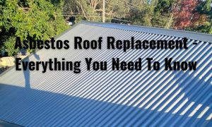 Asbestos roof replacement - ELR Roof plumbing